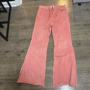 Risen bell bottom jeans, size 1X